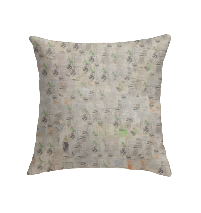 Rhythmic Harmony Throw Pillow - Beyond T-shirts