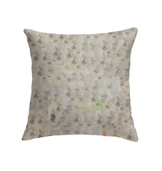 Rhythmic Harmony Throw Pillow - Beyond T-shirts