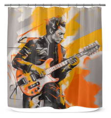 Sunset Calm Shower Curtain