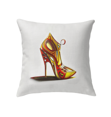 Futurist Footprints Pillow - Beyond T-shirts