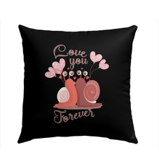 Love You Forever Outdoor Pillow