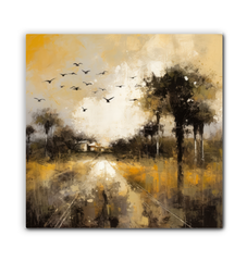 Mountain Art Majesty Landscape Wrapped Canvas