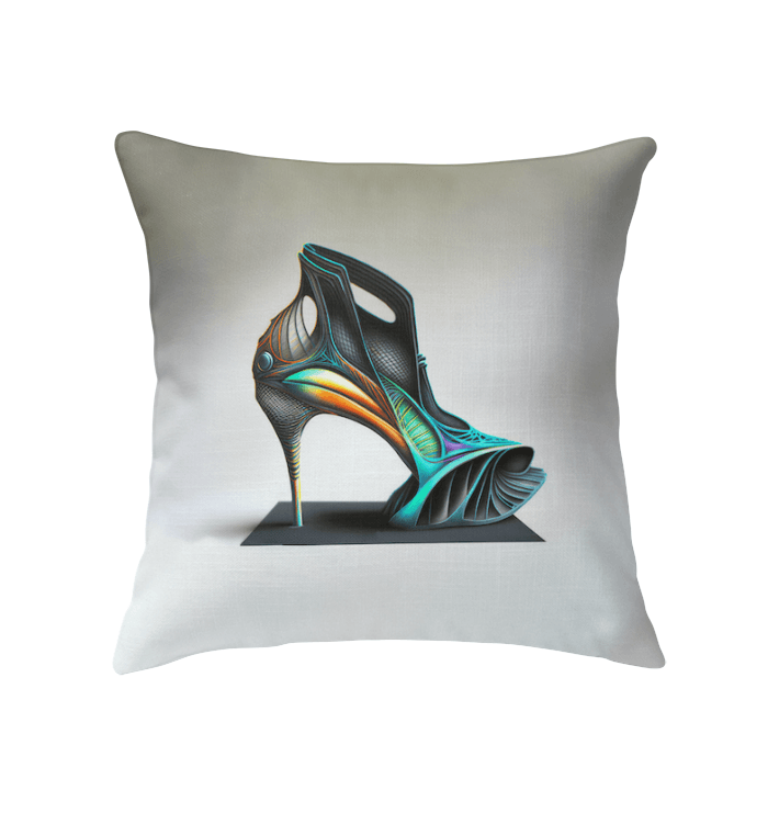 Futuristic Shoes Dreams Indoor Pillow - Beyond T-shirts