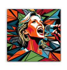 R&B Rhythms Wrapped Canvas