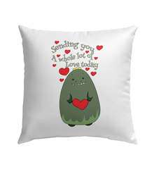 Sending You Love Today Outdoor Pillow