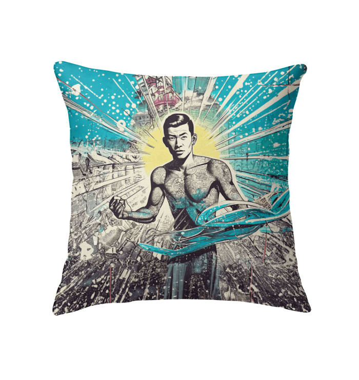 Wave Dream Throw Cushion - Beyond T-shirts