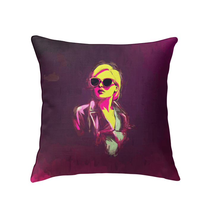 Fashion Forward Throw Pillow - Beyond T-shirts