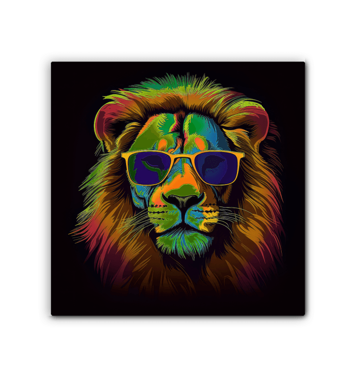 Roaring Majesty Canvas Print - Beyond T-shirts