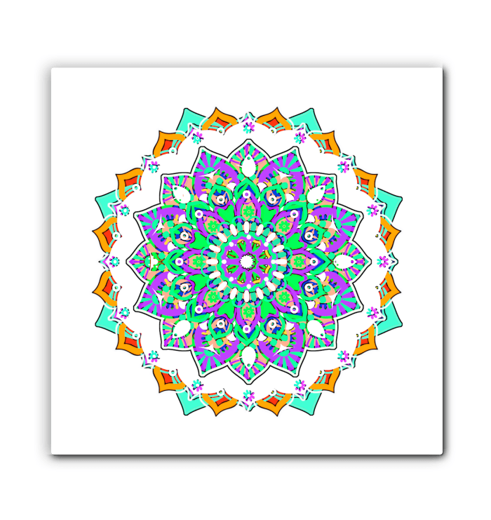 Mandala Enchantment Window Decal - Beyond T-shirts