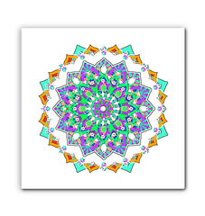 Mandala Enchantment Window Decal - Beyond T-shirts