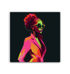 Vogue Vibes Runway Canvas Print - Beyond T-shirts