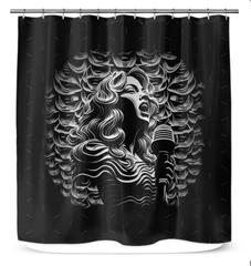 R&B Groove Shower Curtain