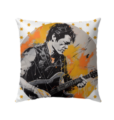 Tranquil Abstract Outdoor Pillow