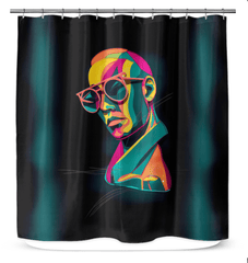 Elegant Ensemble Shower Curtain - Beyond T-shirts