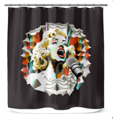 Virtuoso Veil Shower Curtain