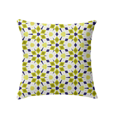 Radiant Kaleidoscope Decorative Pillow