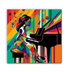 Elegant Couture Harmony Wrapped Canvas - Beyond T-shirts