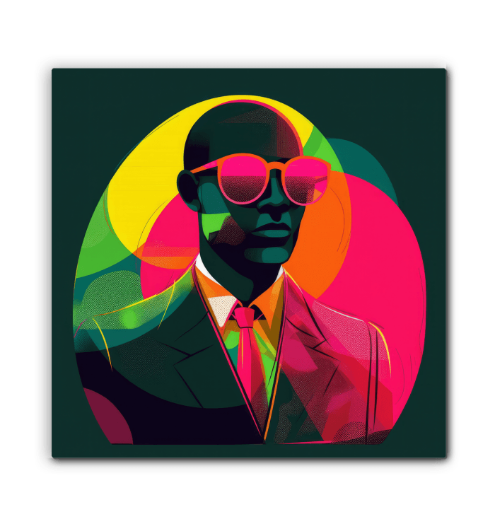 Glamour in Style Canvas Art - Beyond T-shirts