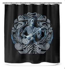 Percussion Art Shower Curtain