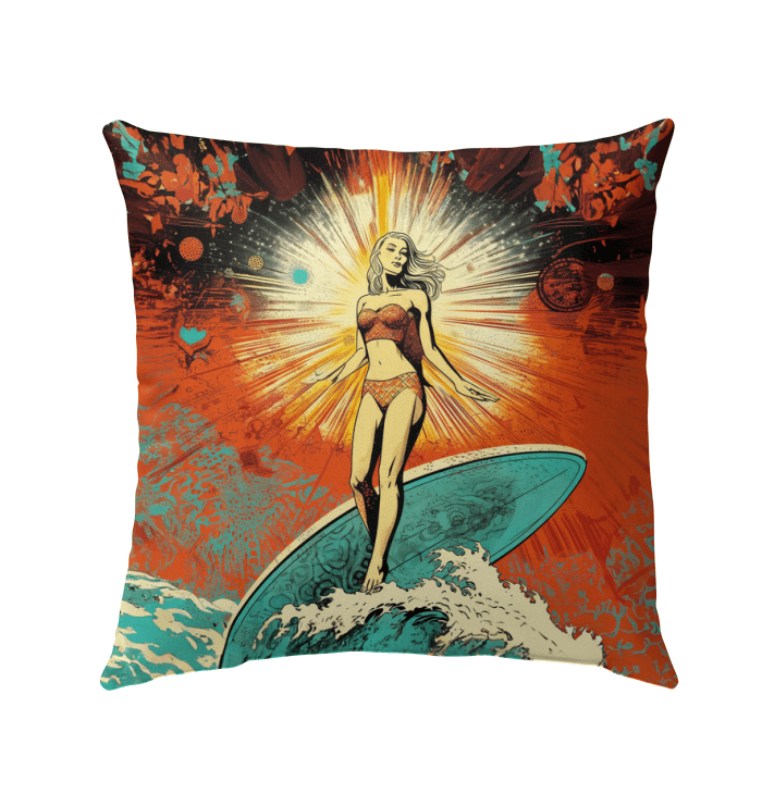 Coastal Zen Outdoor Pillow - Beyond T-shirts