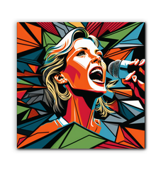 R&B Rhythms Wrapped Canvas