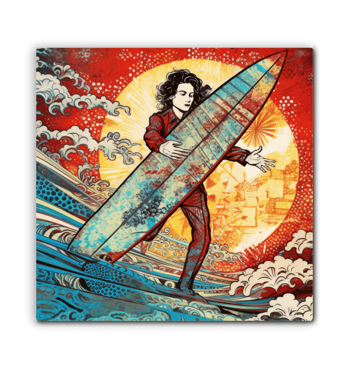 Oceanic Bliss Canvas Print - Beyond T-shirts