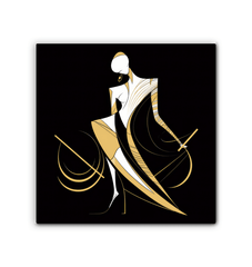 Glamorous Hollywood Fashion Canvas - Beyond T-shirts