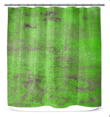 Coastal Treasures Rustic Texture Shower Curtain