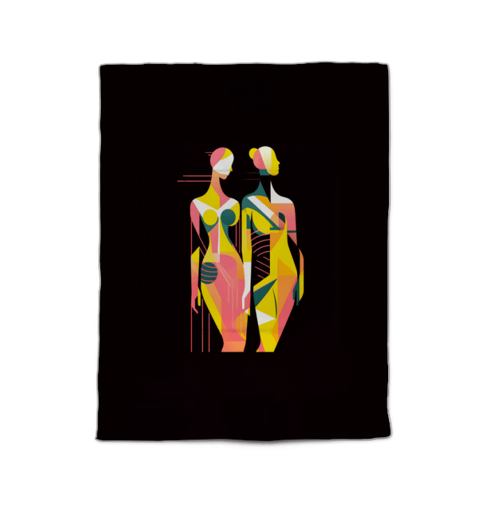 Fusion of Artistry Fashion Art Comforter - Beyond T-shirts