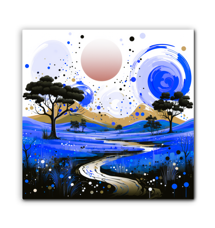 Captivating Canyon Desert Landscape Canvas