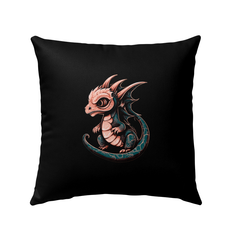 Mystical Dragon Sky Dance Pillow
