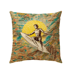 Surf Sunrise Outdoor Pillow - Beyond T-shirts