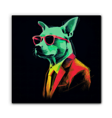 Loyal Companion Canvas Art - Beyond T-shirts