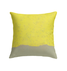 Close-up of Peony Pleasure Pillow fabric texture