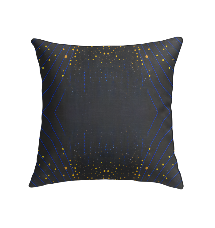 Stylish Indoor Pillow with Zen Garden Theme