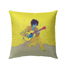 Blossom Ballet Outdoor Pillow - Front View