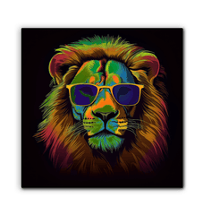 Roaring Majesty Canvas Print - Beyond T-shirts