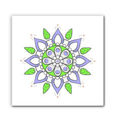 Mandala Harmony Ceramic Tile - Beyond T-shirts