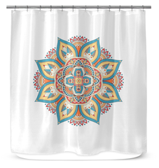 Celestial Mandala Space Shower Drapes - Beyond T-shirts