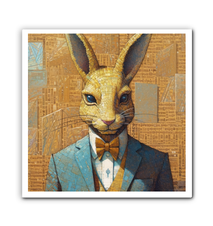 Regal Lion King Wrapped Canvas - On Wall Display.