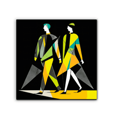 Runway Reverie Abstract Canvas - Beyond T-shirts