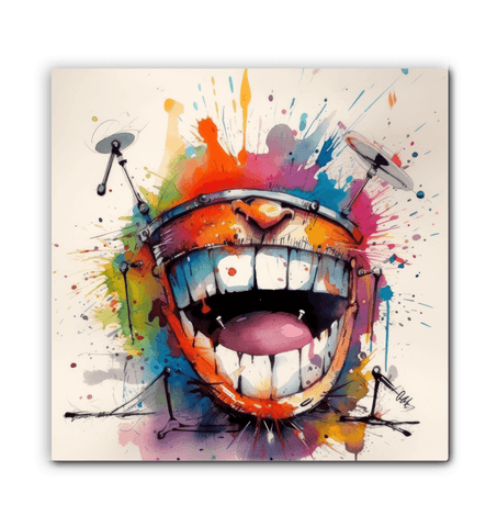Riffing Ridicules Caricature Canvas Art – Beyond T-shirts