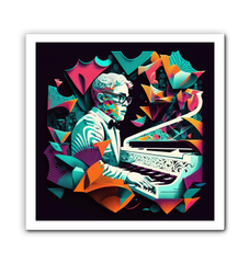 Folklore Melodies Wrapped Canvas