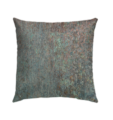 Polished Platinum Outdoor Pillow