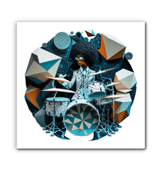 Bassline Beauty Wrapped Canvas