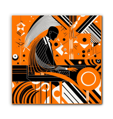 Chic Couture All-Over Print Wrapped Canvas - Beyond T-shirts