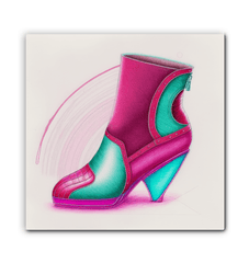 Futuristic Soles - Shoe Inspired Canvas Print - Beyond T-shirts