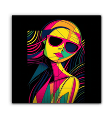 Chic Elegance Runway Canvas Print - Beyond T-shirts