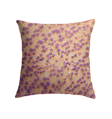 Elegant Cherry Blossoms pattern on Kirigami indoor pillow.