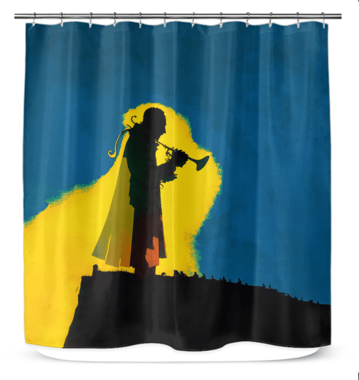 Jazz Up Your Shower: Musical Notes Curtain - Beyond T-shirts